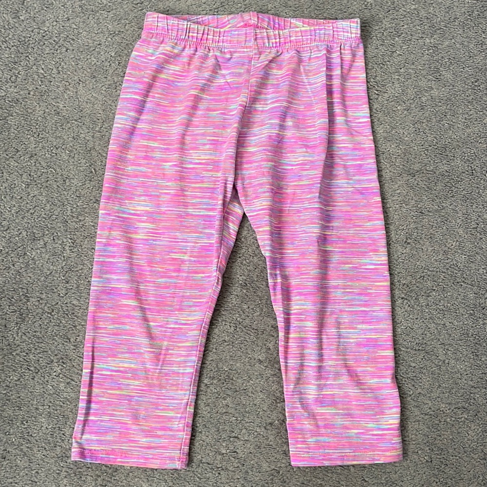 Pink capri leggings
